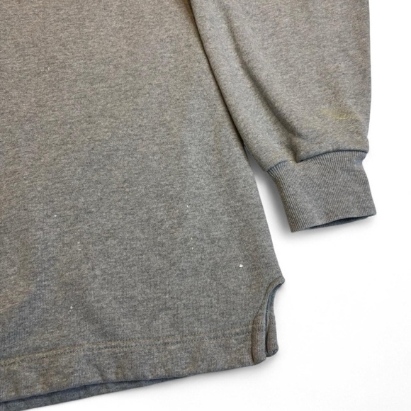 VTG Champion Ohio State University Sweatshirt Large Gray Distressed Spellout - Picture 3 of 8